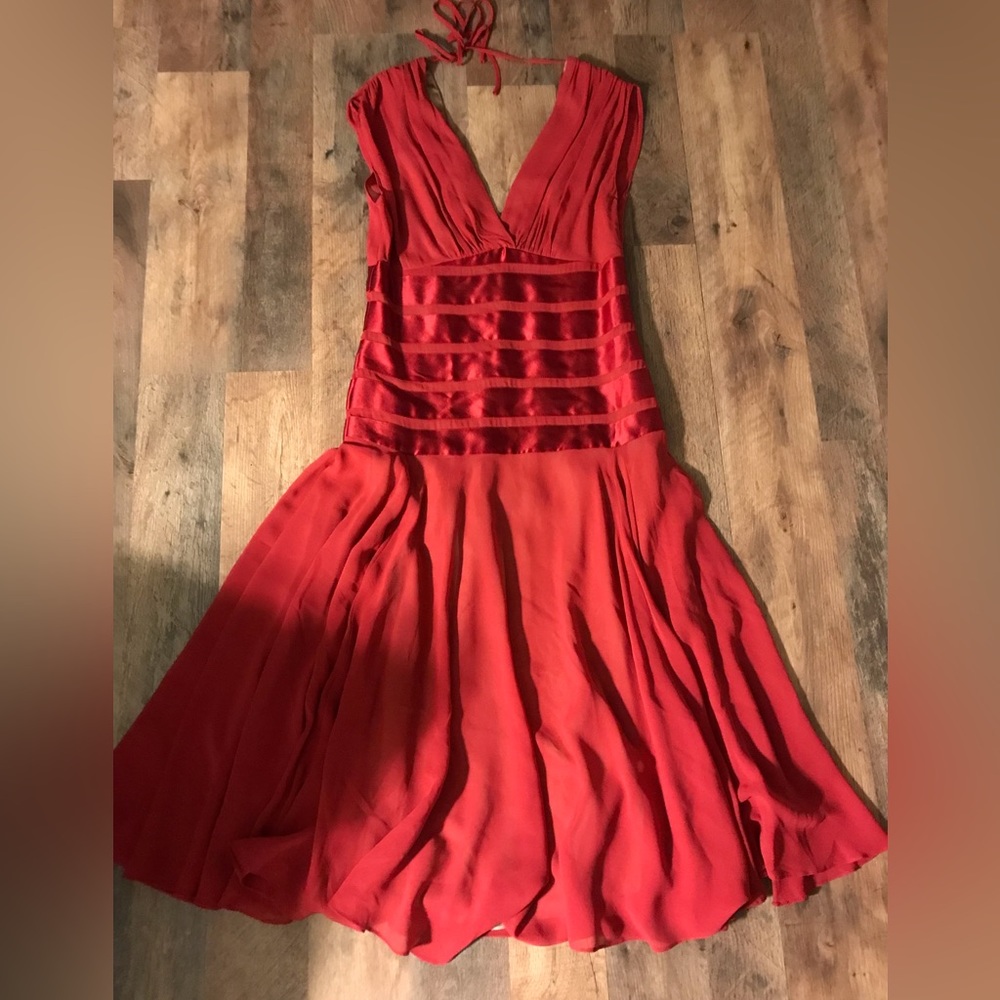 Beautiful red dress